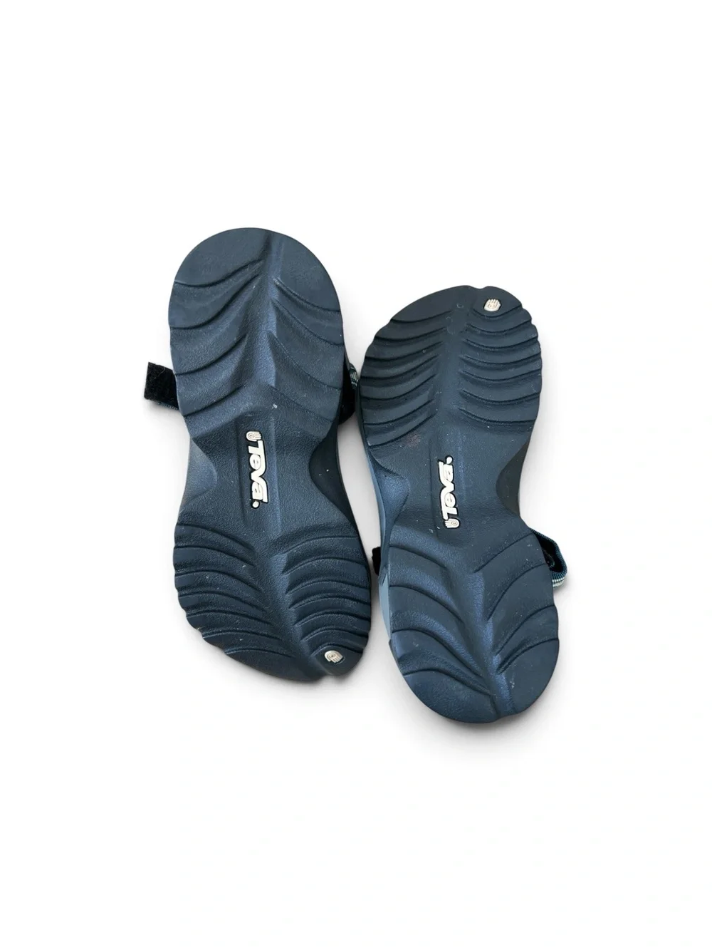Teva Blue Geometric Adjustable Sport Hiking Sandals Women’s Size 9